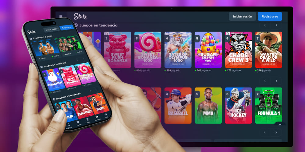 Registro a trav&eacute;s de la aplicaci&oacute;n Stake