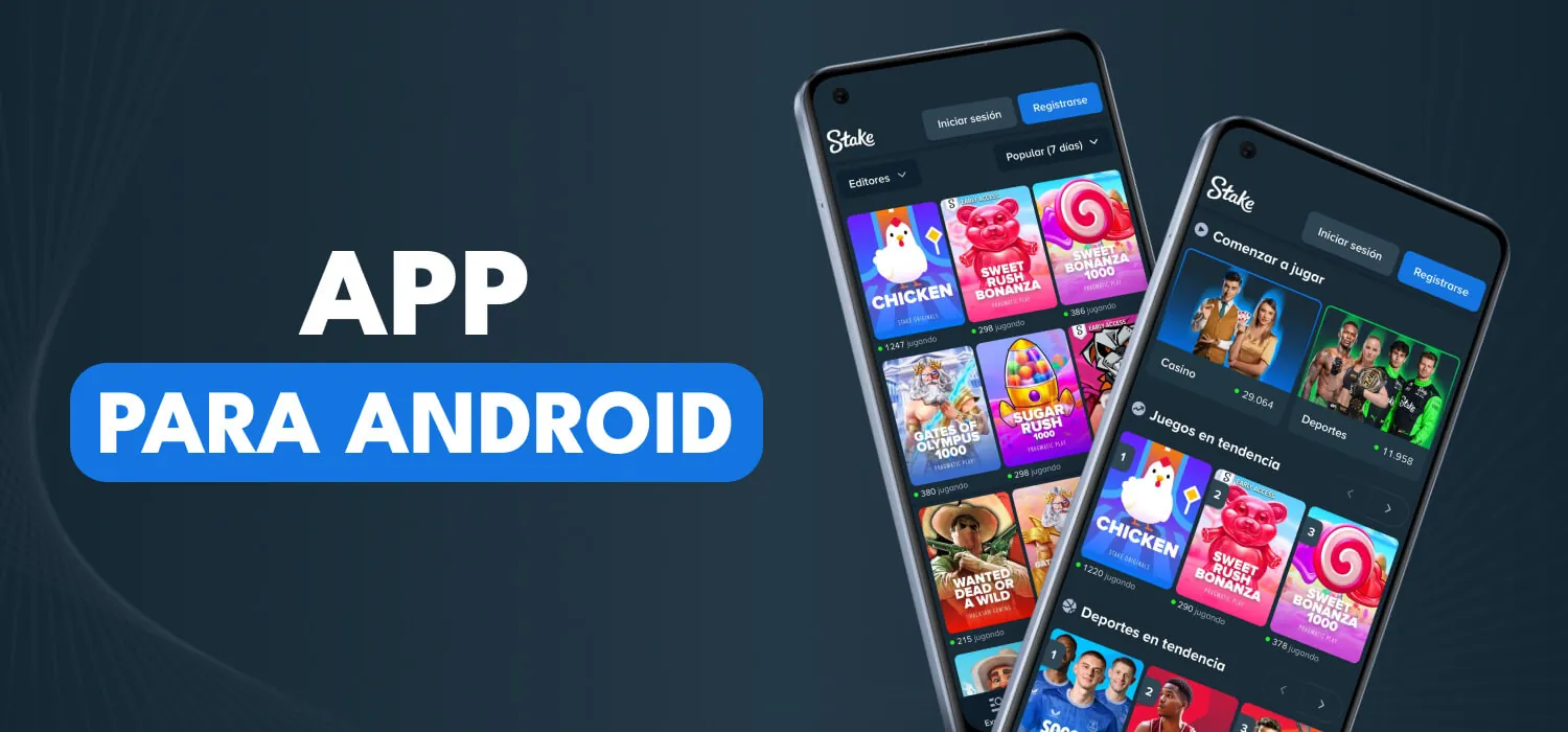 Stake apk para Android